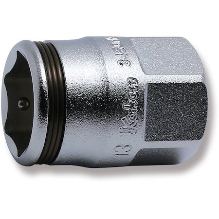 Ko-Ken Socket 13mm Nut Grip 26mm Outer Hex 17mm 3/8 Sq. Drive 3450MH-13